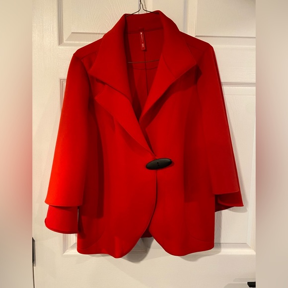 IC Collection One button front cape jacket - Picture 1 of 2